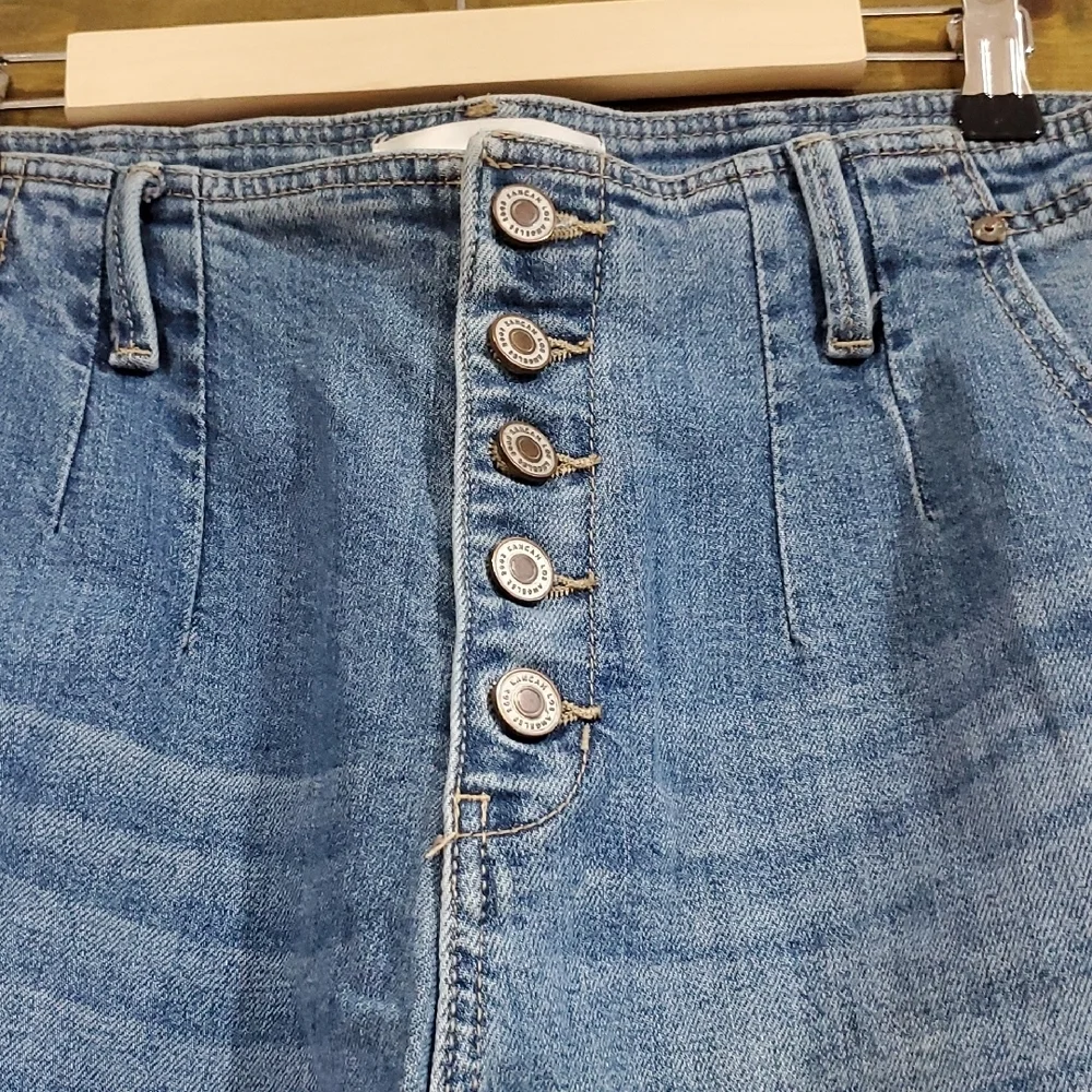 KanCan Light Blue Flare Jeans High Rise Button Fly - Picture 2 of 9